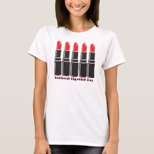 National Lipstick Day T-Shirt