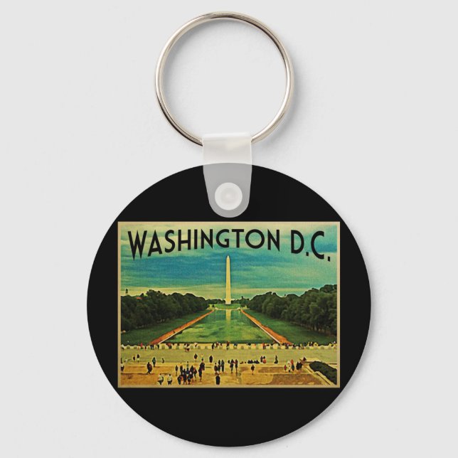 National Mall Washington D.C. Key Ring (Front)