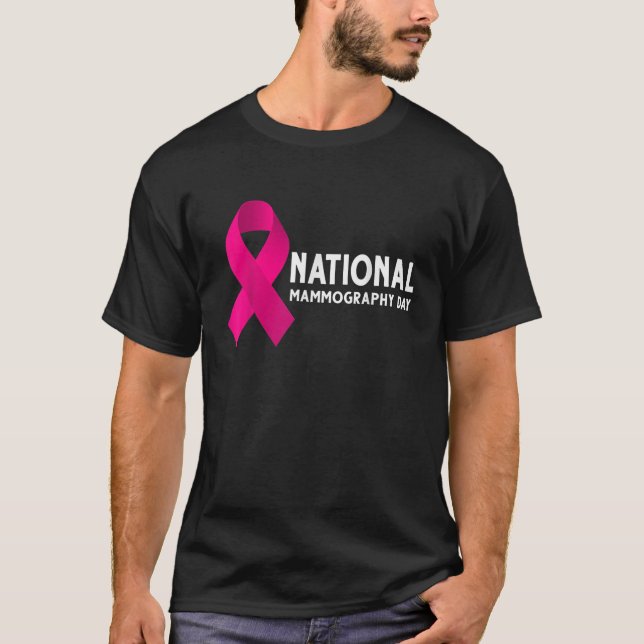 National Mammography Day T-Shirt (Front)