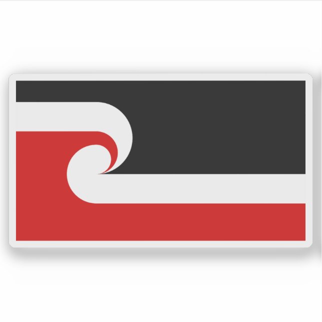 National Māori Tino Rangatiratanga flag, N.Zealand (Front)