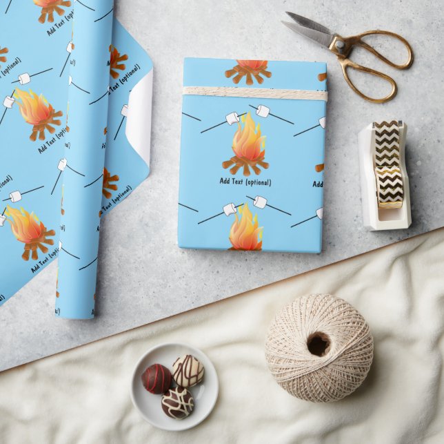 National Marshmallow Day Wrapping Paper (Crafts)