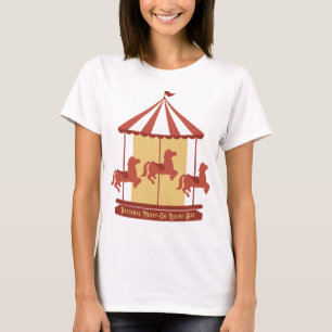 National Merry-Go-Round Day T-Shirt
