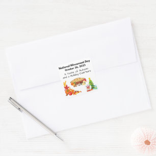 National Mincemeat Day - October 26, 2023 Square Sticker
