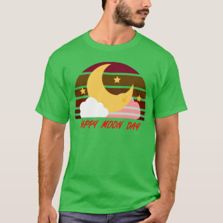 National Moon Day 80s friend T-Shirt