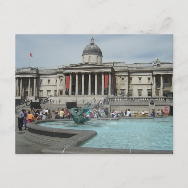 National Museum - Trafalgar Square Postcard (Front)
