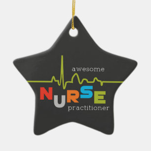 National Nurse Practitioner Week Awesome Ceramic Tree Decoration