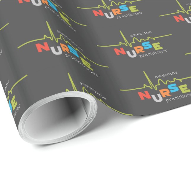 National Nurse Practitioner Week Awesome Wrapping Paper (Roll Corner)