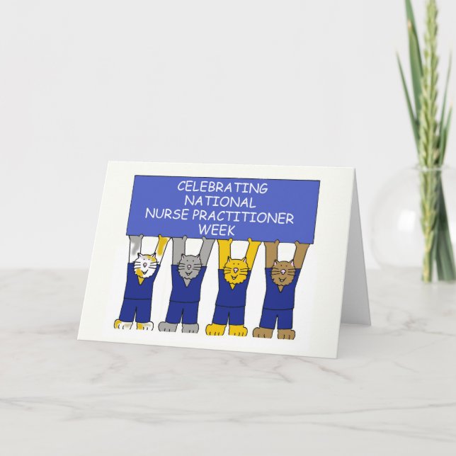 National Nurse Practitioner Week Card (Front)