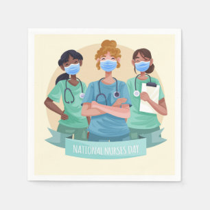 National Nurses Day /  Nurse Appreciation Week  Cl Napkin