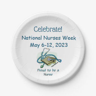 National Nurses Week 2023 Paper Plates