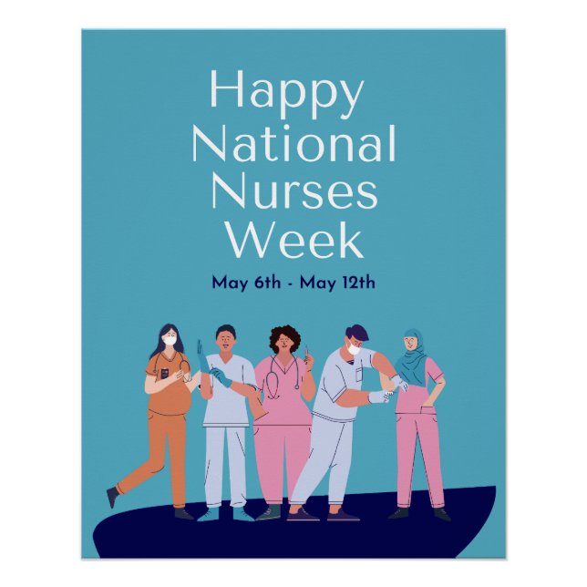 National Nurses Week Poster (Front)