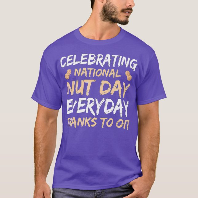National Nut Day Peanut OIT Graduates T-Shirt (Front)