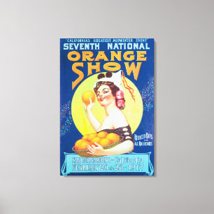 National Orange ShowPoster #3 Canvas Print