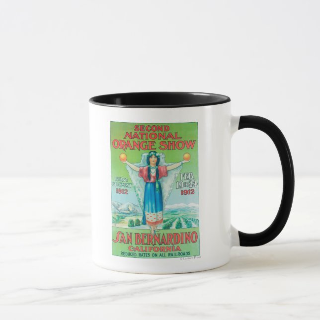 National Orange ShowPoster #4 Mug (Right)