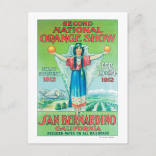 National Orange ShowPoster #4 Postcard