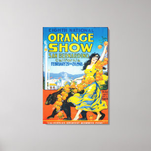 National Orange ShowPoster #5 Canvas Print