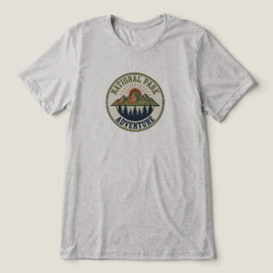National Park Adventure T-Shirt – Customizable Out Tri-Blend Shirt