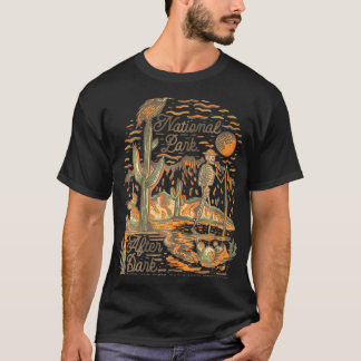 National Park After Dark - Summer Vacation On Nati T-Shirt