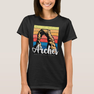 National Park Arches Moab Canyon Utah Camping Hiki T-Shirt