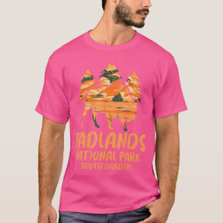 National Park Badlands South Dakota Shirt Hiking M