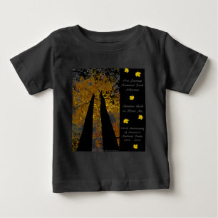 National Park Centennial Hot Springs Autumn Gold Baby T-Shirt