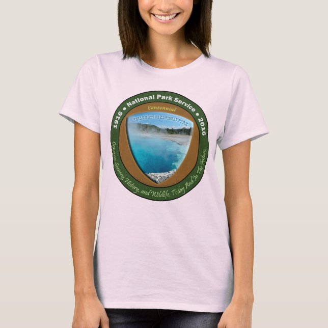 National Park Centennial TShirts Yellowstone (Front)