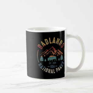 National Park Dlands South Dakota The Mount Rushmo Coffee Mug