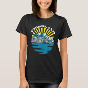 National Park Fiordland New Zealand Tourist Hike M T-Shirt
