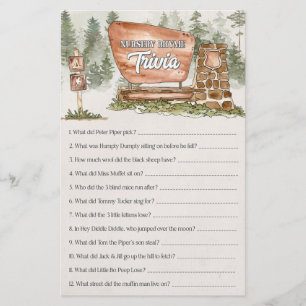 national park nursery rhyme trivia shower game
