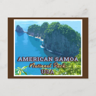 NATIONAL PARK OF AMERICAN SAMOA - AMERICAN SAMOA POSTCARD