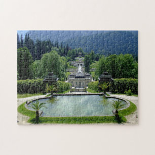 National Park Scenic Garden House Lake Jigsaw Puzzle