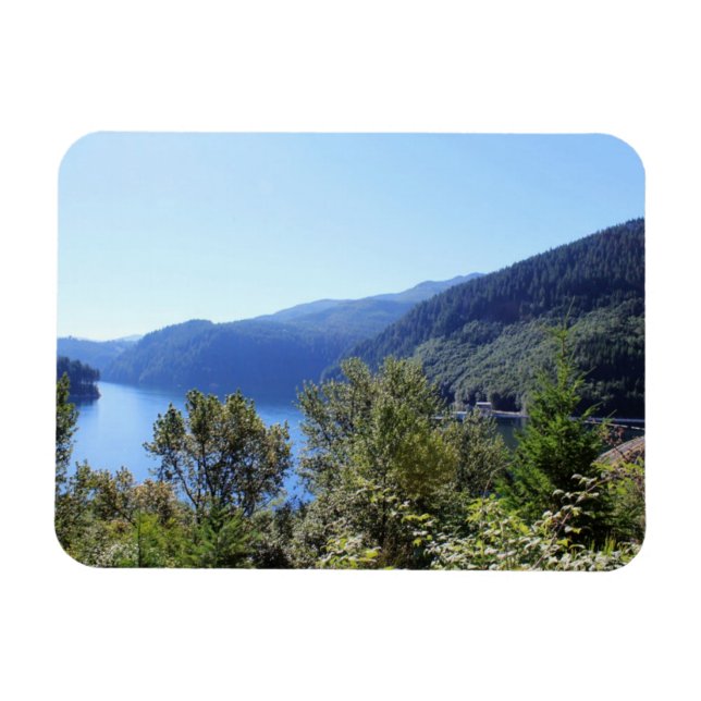 National Park, Seattle, U.S.A. Beautiful landscape Magnet (Horizontal)
