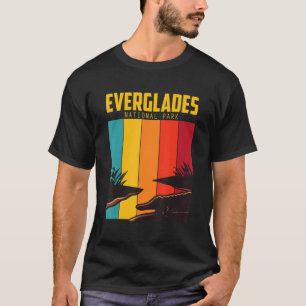 National Park Souvenir Everglades Alligator Hike W T-Shirt