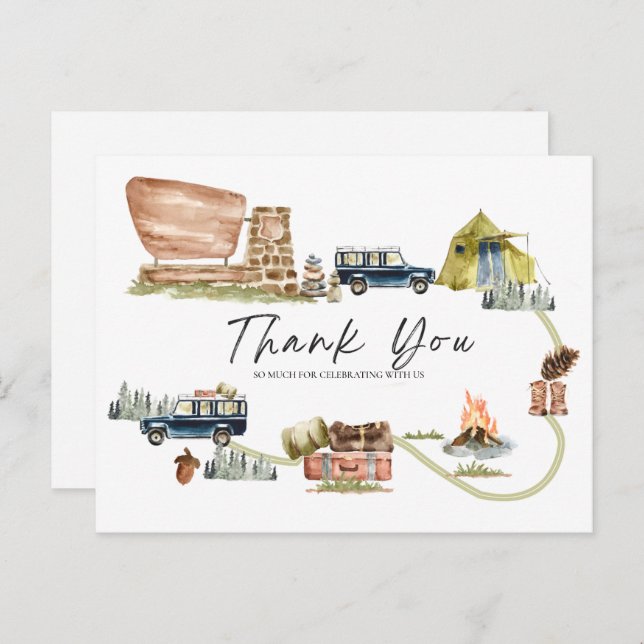 National Park Thank You card (Front/Back)