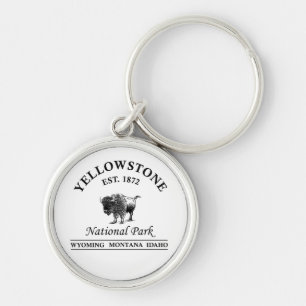 National Park Yellowstone  Key Ring