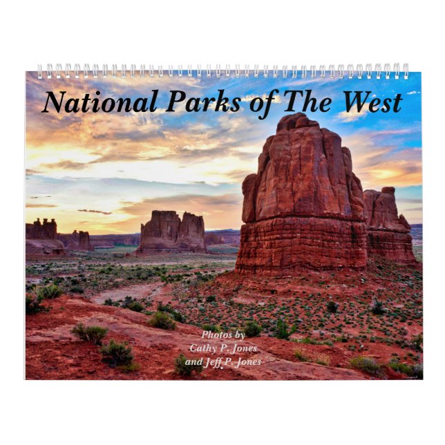 National Parks of the West Calendar (Cover)