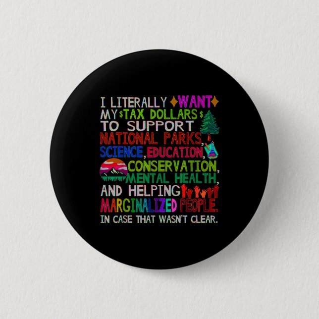 National Parks Uni Sticker  6 Cm Round Badge (Front)
