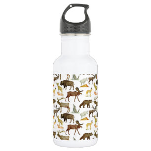 National Parks Wildlife Water Bottle