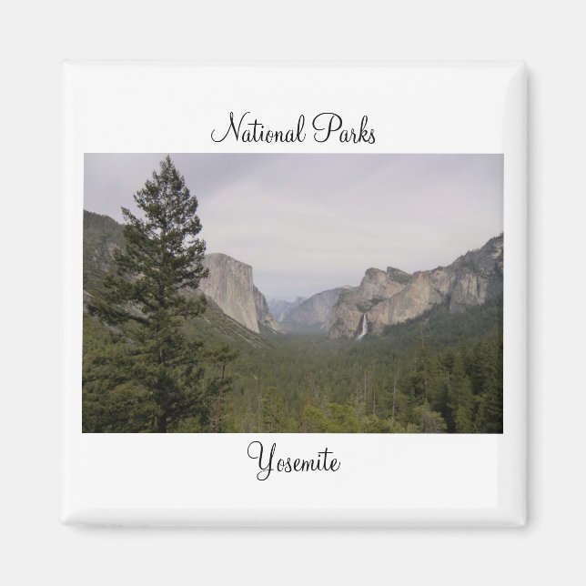 National Parks - Yosemite Magnet (Front)