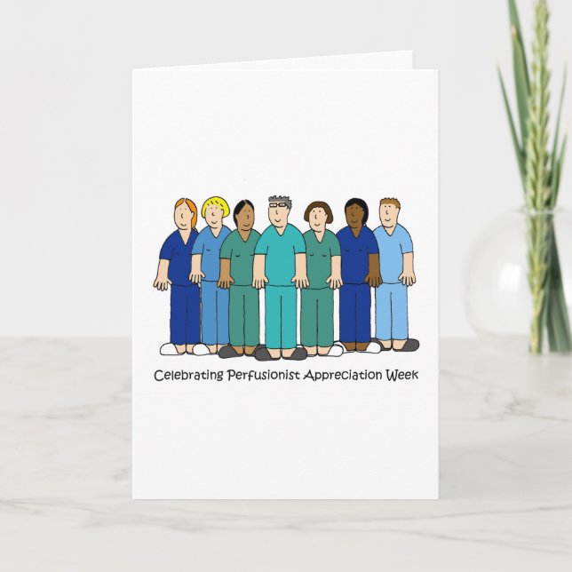 National Perfusionist Appreciation Week Card (Front)