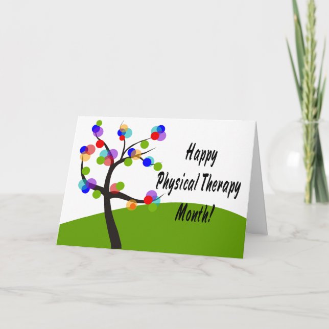 National Physical Therapy Month Card (Front)