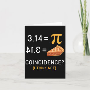 National Pi Day Shirt Math Teacher T Shirt Pie Equ Card