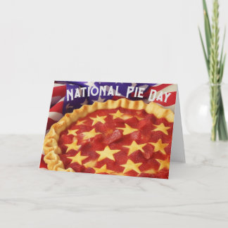 National Pie Day Card