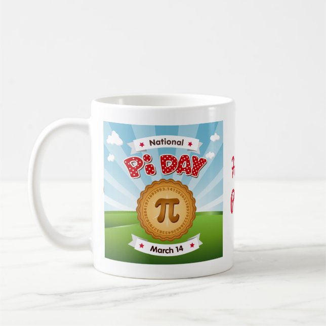 National Pie Day, March 14, Mug (Left)