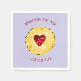 National Pie Day    Napkins