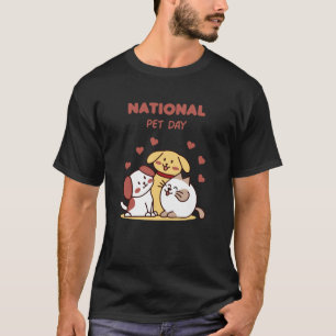 "National Pit Day T-Shirt – Fun Dog Lover t-shirt