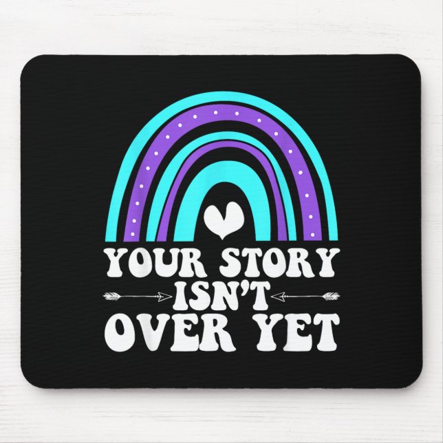 National prevention awareness month warrior  mouse pad (Front)