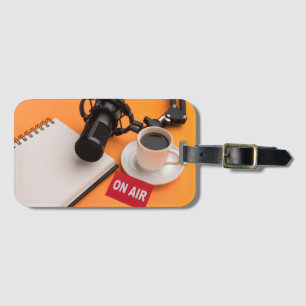 National Radio Day Luggage Tag