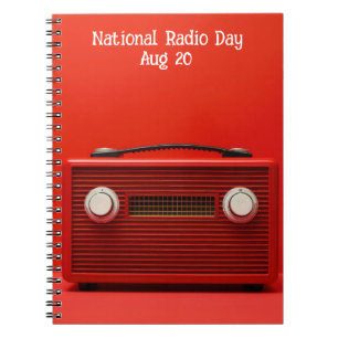 National Radio Day Notebook