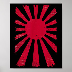 National Roots Imperial Japan Men Women Rising Sun Poster